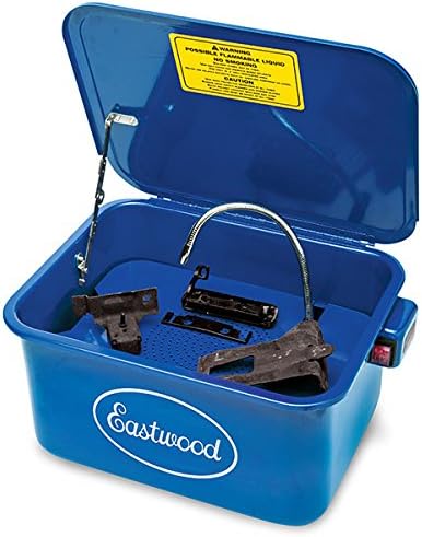Eastwood 3.5 Gallon Electric Benchtop Parts Washer Solvent Pump Portable Cleaner