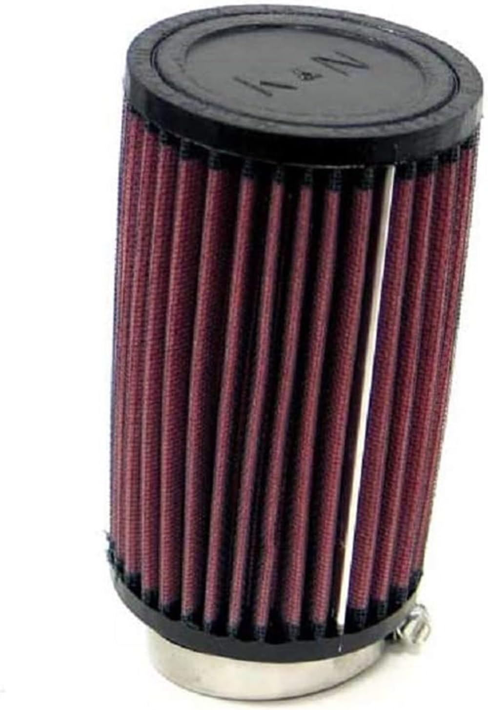 K&N High-Flow Original Lifetime Universal Clamp-On Air Filter: High Performance, Premium, Washable: Flange Diameter: 2.25 In, Filter Height: 6 In, Flange Length: 0.75 In, Shape: Round, RU-1090