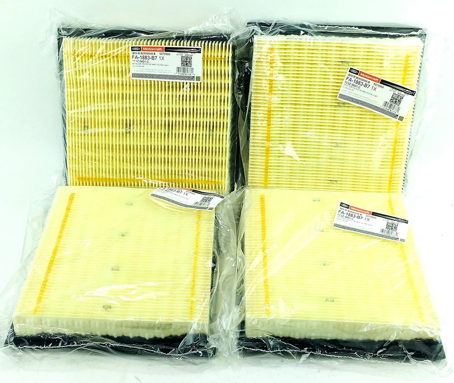 Motorcraft FA-1883 Air Filter(4 Pack)