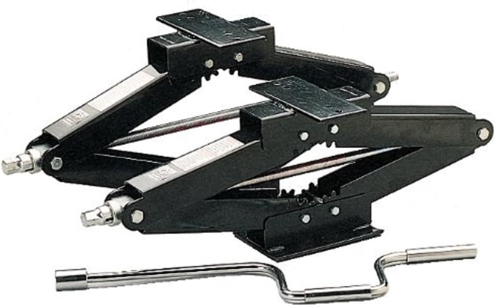 Husky 76862 Stabilizing Scissor Jack - Set of 2,Black,24 Inch