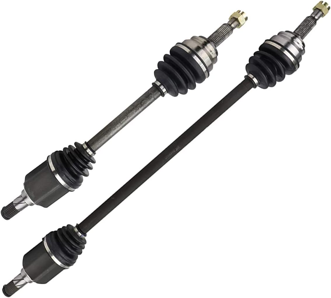 Anytek CV Axle Shaft Front Left & Right Compatible with Dodge Caliber Jeep Compass Patriot 2007-2017 2.0L 2WD w/CVT Trans. Replace# CH-8-8609 CH-8-8610 Driver & Passenger CV Axle Shaft Assembly