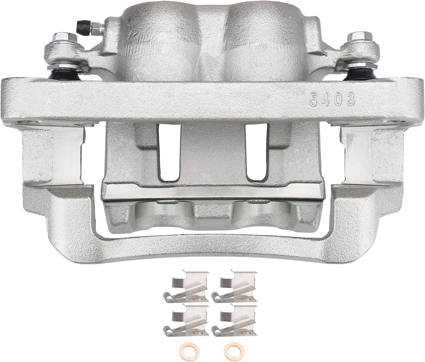 IRONTEK 18B4790 Front Right Passenger Side Brake Caliper Fit for 1999-04 for Ford F-250 Super Duty, 1999-04 for Ford F-350 Super Duty, 2000-05 Excursion, Front Passenger Side New Disc Brake Caliper