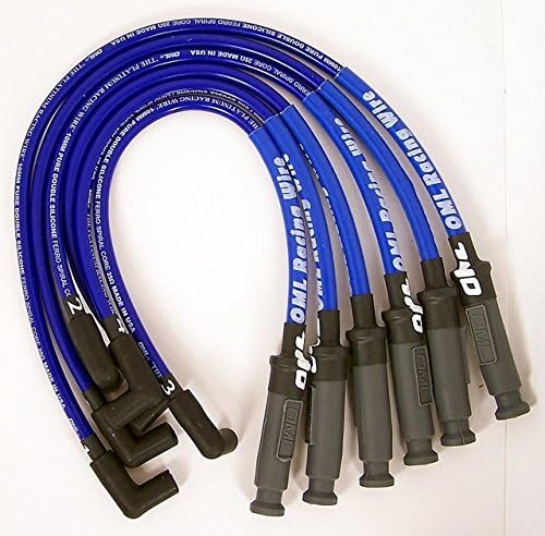 Grand National 86-87 Trans Am 89 3.8L OHV V6 Turbo 10 mm High Performance Blue Spark Plug Wire Set 48402B