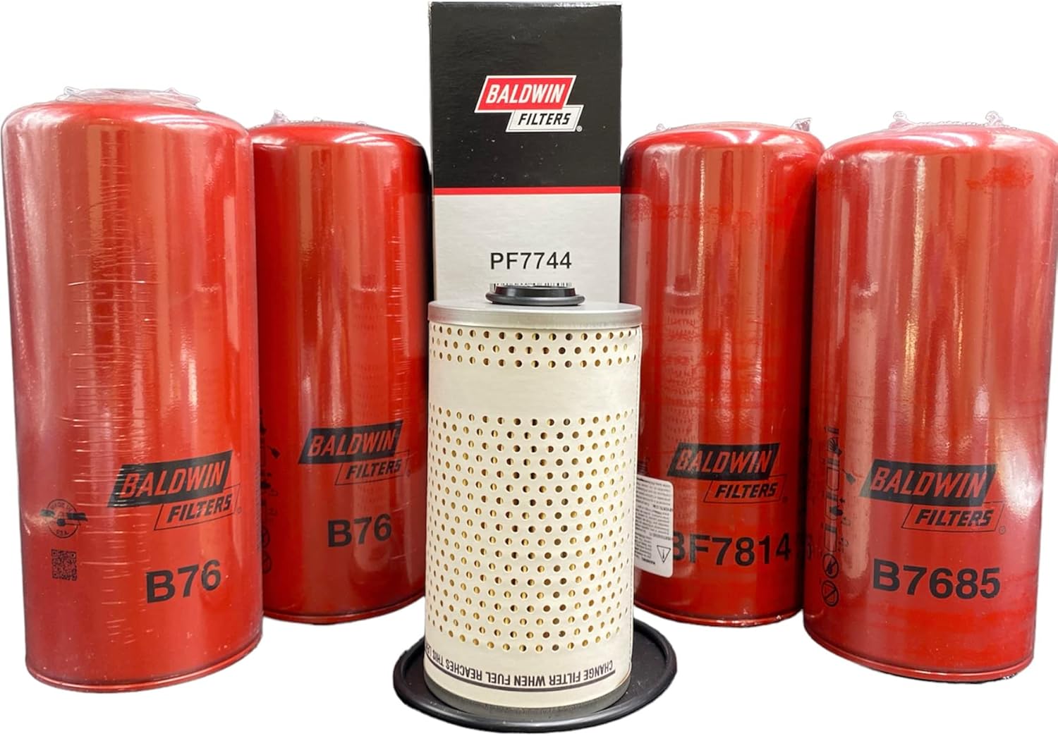 Filter Kit For Volvo D13 Oil Change Kit, PF7744, BF7814, B7685, 2 B76