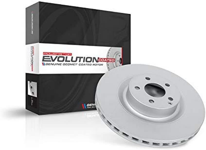 Power Stop AR84103EVC Genuine Geomet Coated FrontBrake Rotor For Escalade Escalade ESV Silverado 1500 Silverado 1500 Suburban Tahoe Sierra 1500 Sierra Sierra 1500 Limi Yukon Yukon XL [Model Specific]