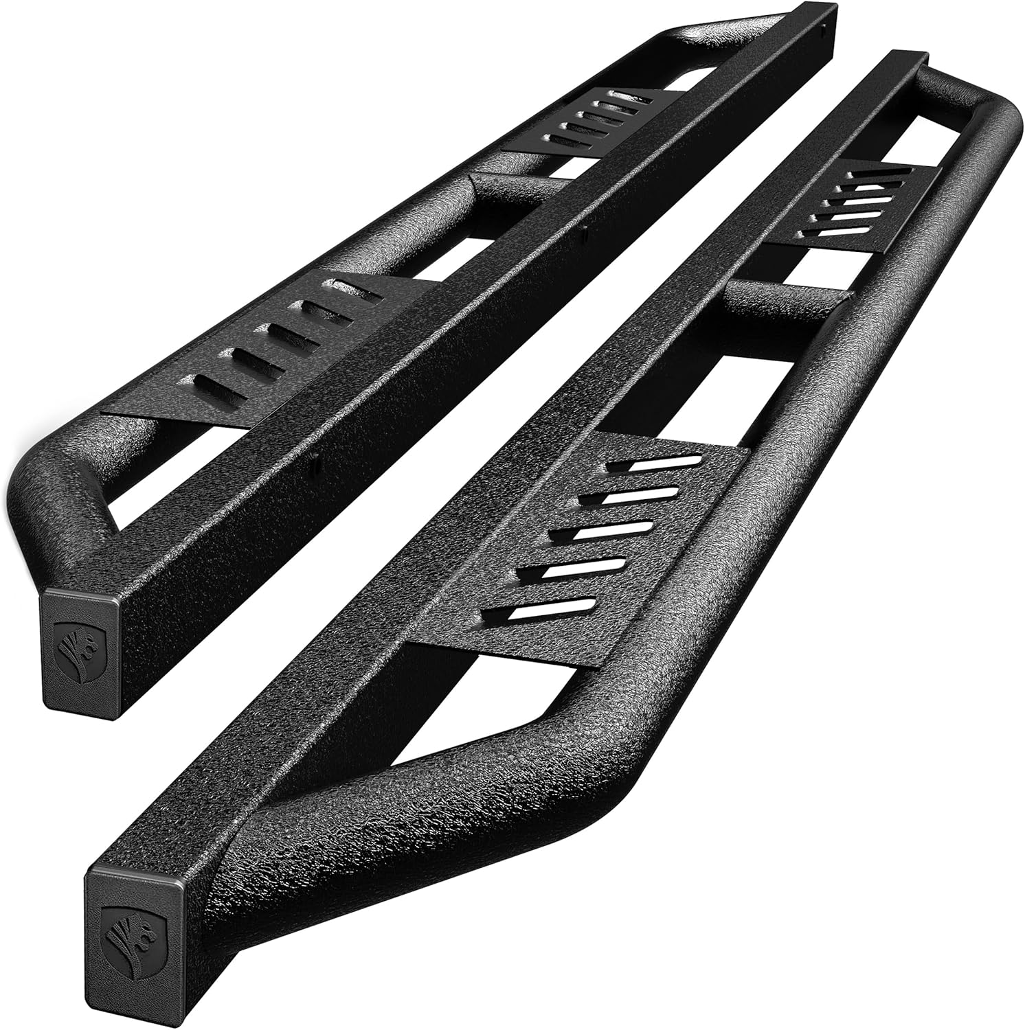 Tyger Auto Trax Side Steps Compatible with 2015-2026 Chevy Colorado GMC Canyon | Crew Cab | TG-TX7C29828 | Textured Black Rail Running Board