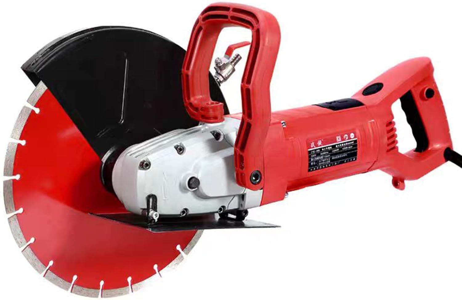 High-Power Multifunctional Single-Blade Slotting Machine, dust-Free, Electric Concrete, rebar, Road, and Stone Cutting Machine, Rapid prototyping,