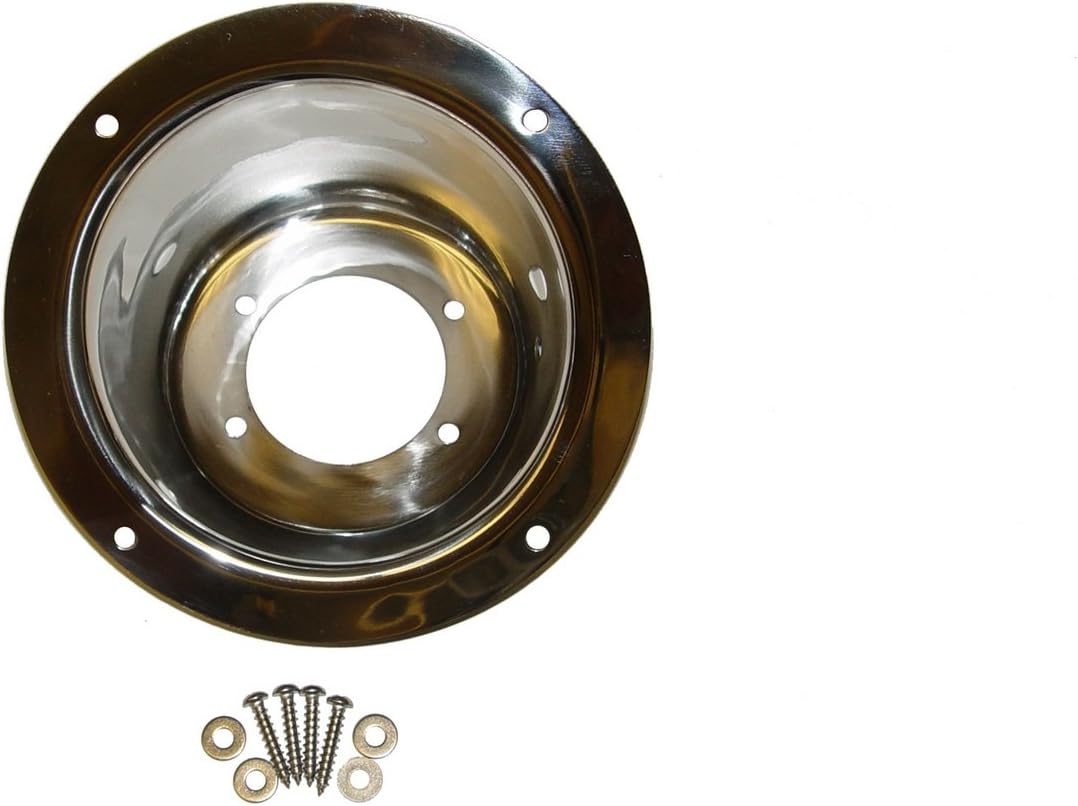 Rugged Ridge | Fuel Filler Bezel, Stainless Steel | 11135.02 | Fits 1997-2006 Jeep Wrangler TJ