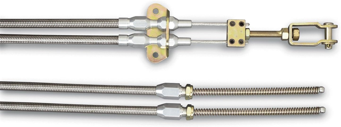 Lokar EC-80FHT Stainless Steel Universal Emergency Brake Cable