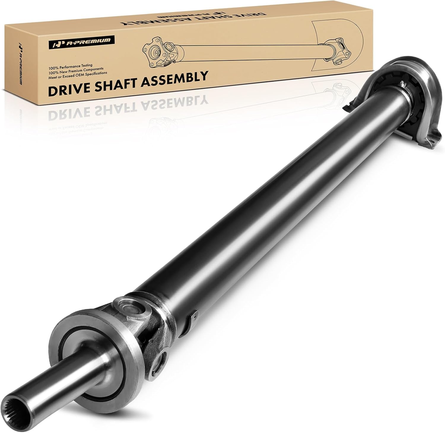 A-Premium Rear Complete Drive Shaft Prop Shaft Driveshaft Assembly Compatible with Ford F-150 F150 2006 2007 2008 & Lincoln Mark LT 2007 2008, [5.4L, RWD], Replace# 8L3Z4R602B, 7L344K145BA