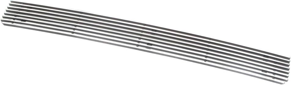 Paramount Restyling 31-0105 Overlay Billet Bumper Grille with 4 mm Horizontal Bars, 1 Piece