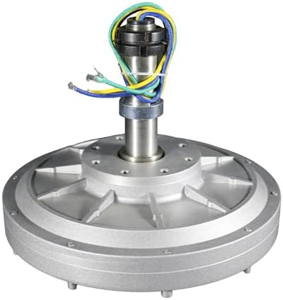 500W 12V Coreless Permanent Magnet Generator - 3-Phase 350RPM for DIY Vertical Wind Turbines, Eco-Friendly Renewable Energy, Efficient Power Solution