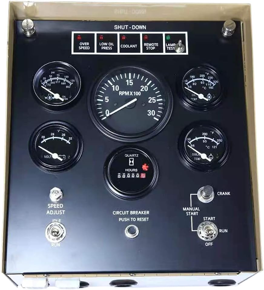 4913742 Engine Control Instrument Panel for Generator Marine Diesel Engine M11 NT855 K19 K38 K50 Junction Box