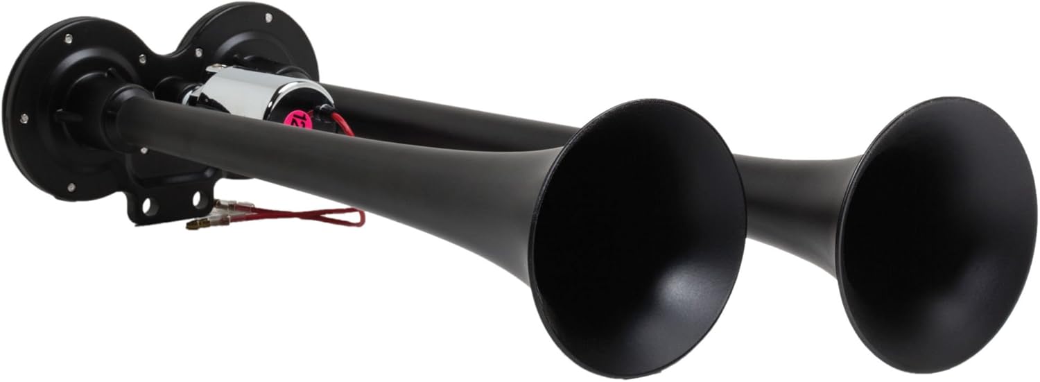 KLEINN AIR Horns 102-1 Dual Air Horn - Black
