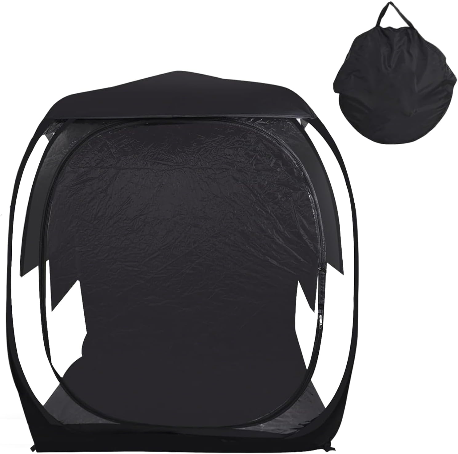 Sports Pod, Bubble Tent, Clear Tent, Pop Up Shelter, with UV Protection, Fiberglass Frame, Weather-Resistant Fabric & Carry Bag for Camping, Sports & Other Outdoor Activities