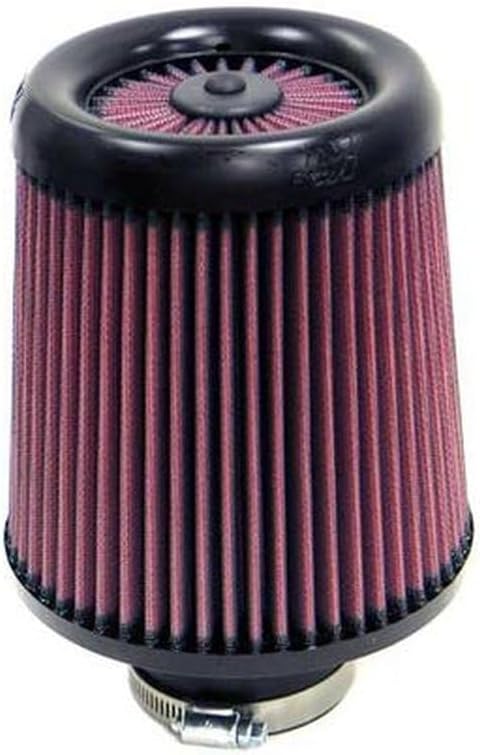 K&N High-Flow Original Lifetime Universal X-Stream Clamp-On Air Filter: High Performance, Premium: Flange Diameter: 2.5 In, Filter Height: 6.5 In, Flange Length: 2 In, Shape: Round Tapered, RX-4860