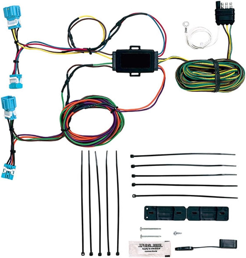 Blue Ox BX88281 EZ Light Wiring Harness Kit for Honda CR-V