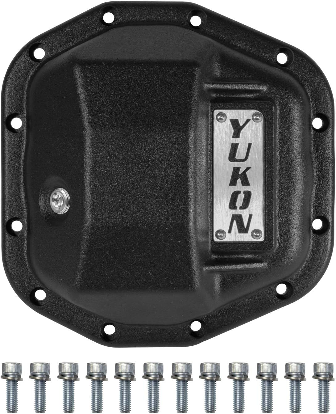Yukon Hardcore Rear Nodular Iron Differential Cover for Wrangler JL Dana 44 Rear (YHCC-D44JL-REAR)