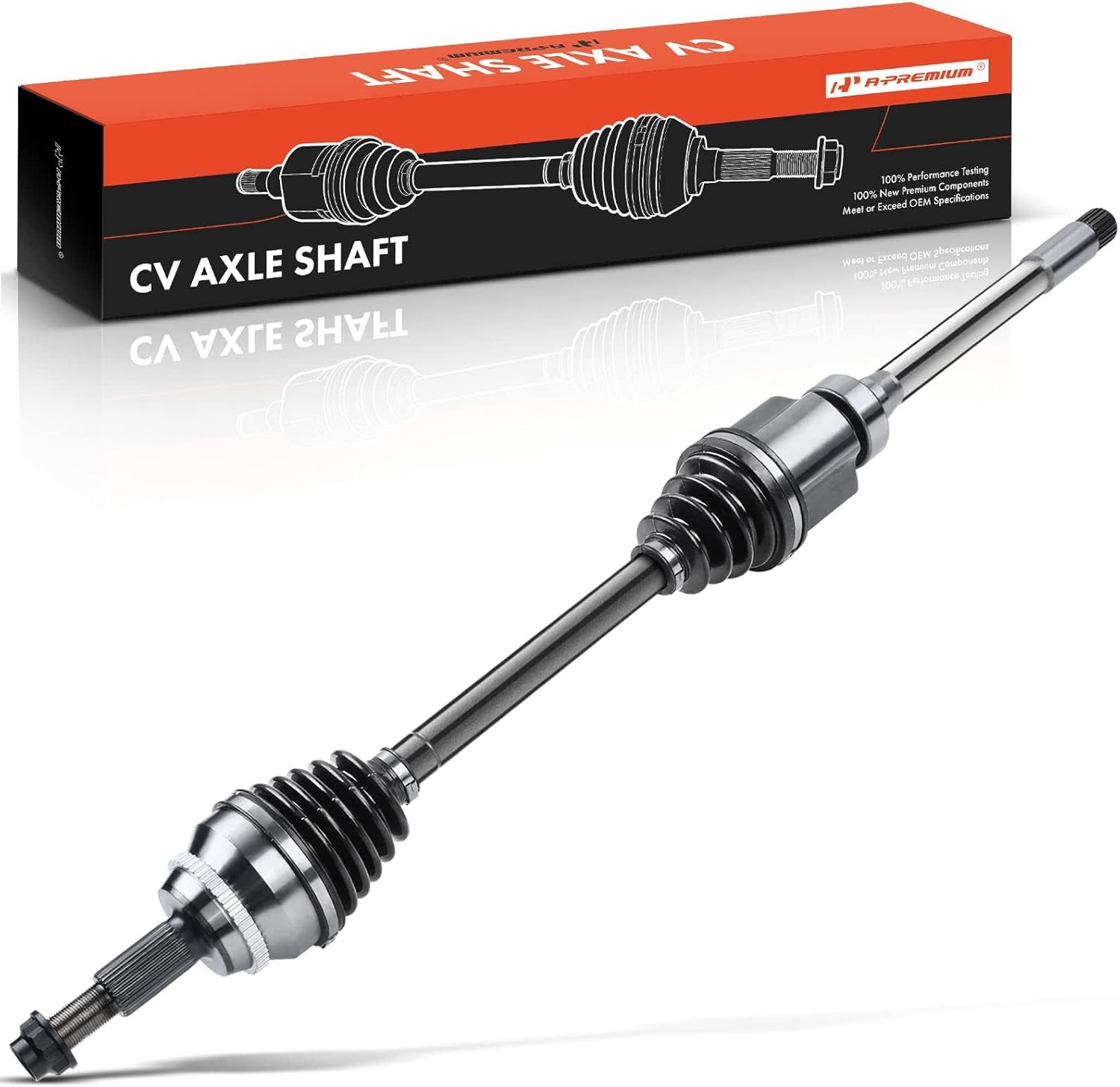 A-Premium CV Axle Shaft Assembly Compatible with Toyota Highlander 2014-2017 3.5L GAS AWD, Venza 2009-2015 AWD & Lexus RX350 2010-2014 AWD, Front Right Passenger Side, Replace# 434100T030, 434100T040