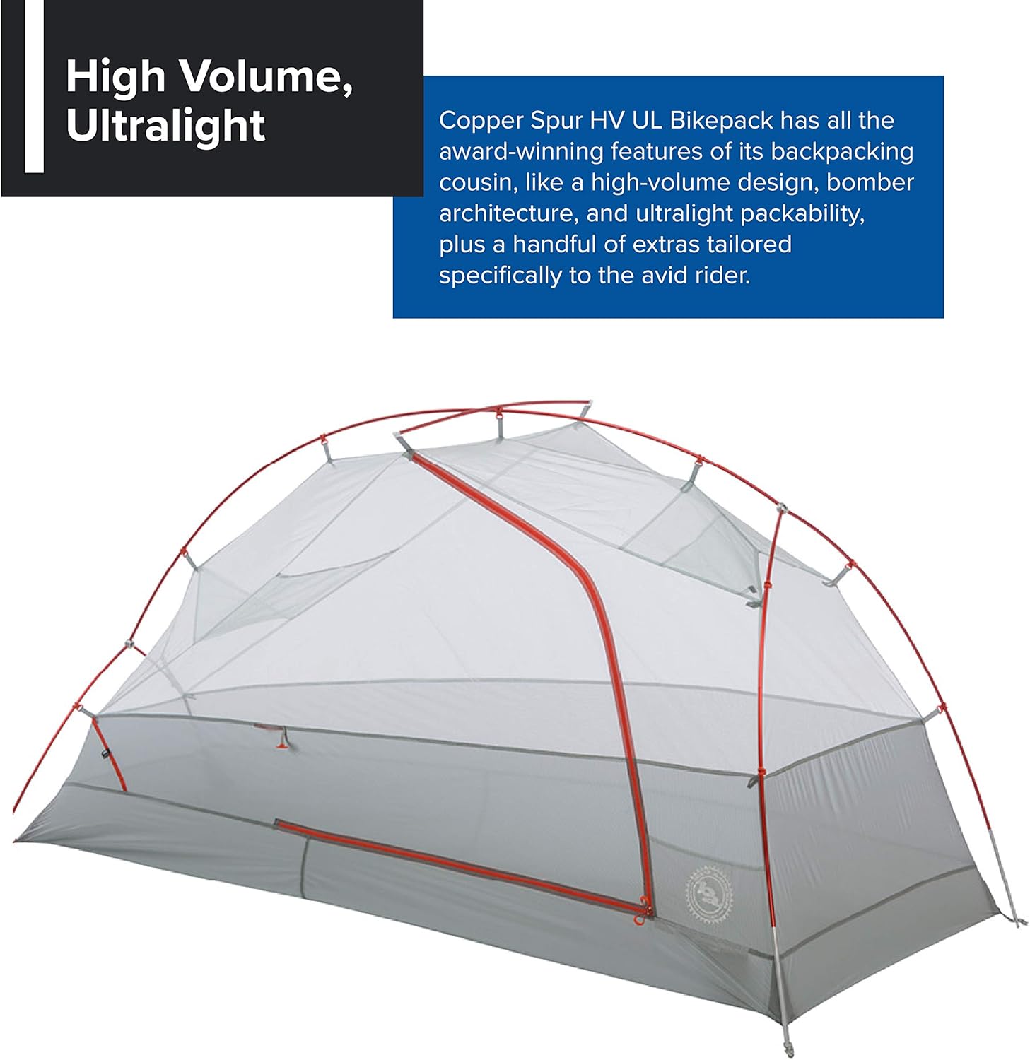 Big Agnes Copper Spur HV UL Ultralight Bikepacking Tent