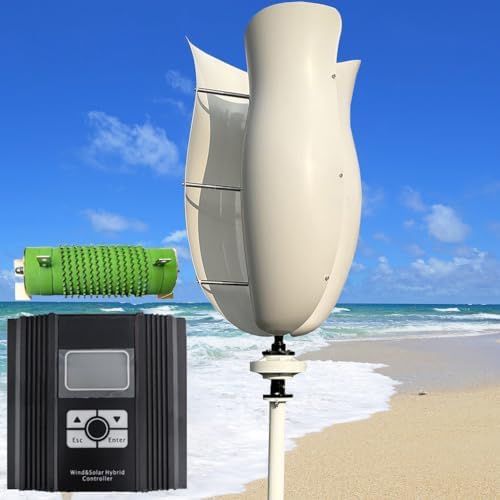 3000W Wind Turbine Generator Kit - 12V/24V/48V Maglev Windmill with Controller & Unloader, Pure Copper Coil, Ideal for Home, Boat & Outdoor Power Solutions, 3kW