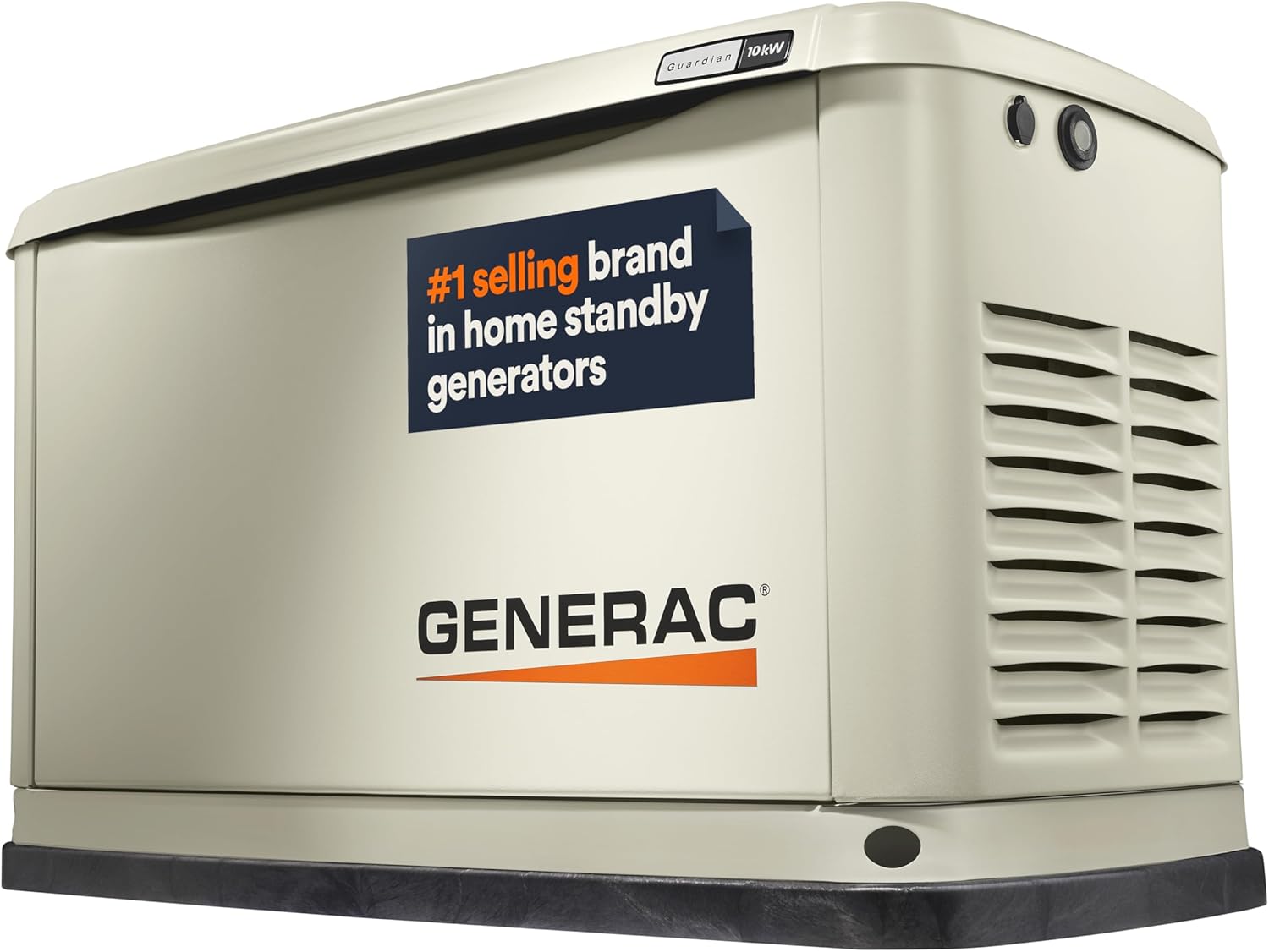 Generac Guardian 22kW Home Standby Generator with 200 Amp Transfer Switch - Automatic Whole House Backup Power for Storms, Emergencies, and Outages, WiFi Enabled, Runs on Natural Gas or Liquid Propane