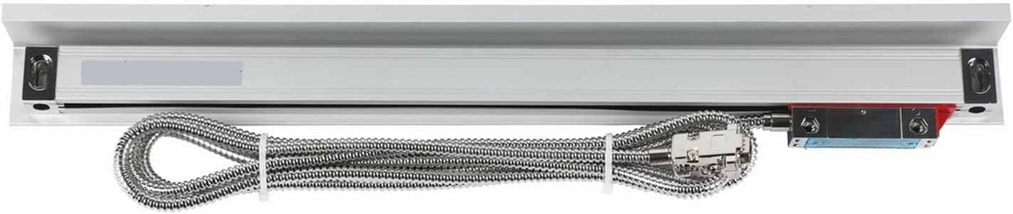 High Precision Milling Lathe Grinder Linear Glass Scale 450mm-1000mm TTL 5um 5VDC Grating Ruler Encoder Sensor Displacement Practical and Reliable(650mm travel)