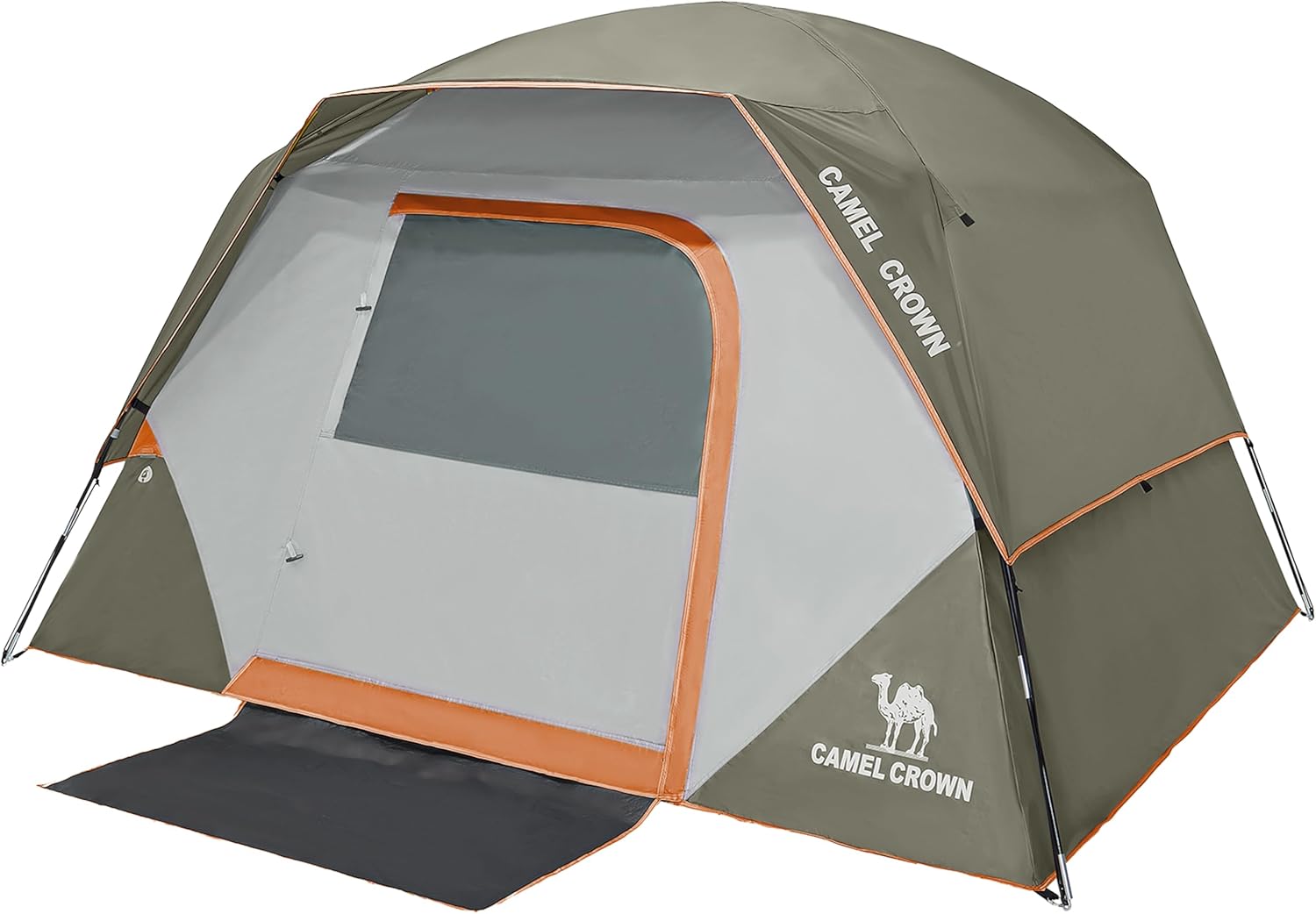 CAMEL CROWN Tents for Camping 4/8 Person Waterproof Quick Setup Folding Outdoor Backpacking Tents 4 People Family Hiking