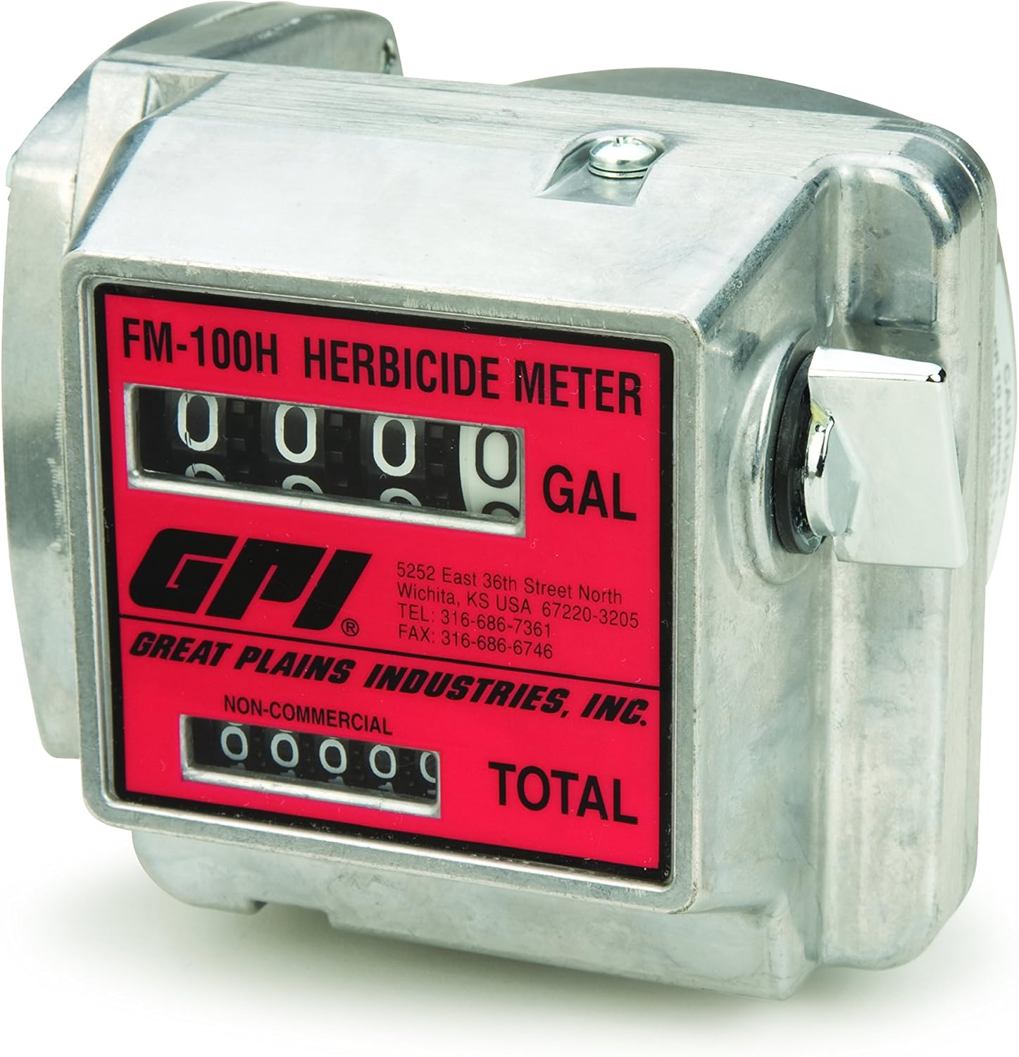 Dee Zee 111200-7 4-Digit 4-20 GPM Mechanical Meter