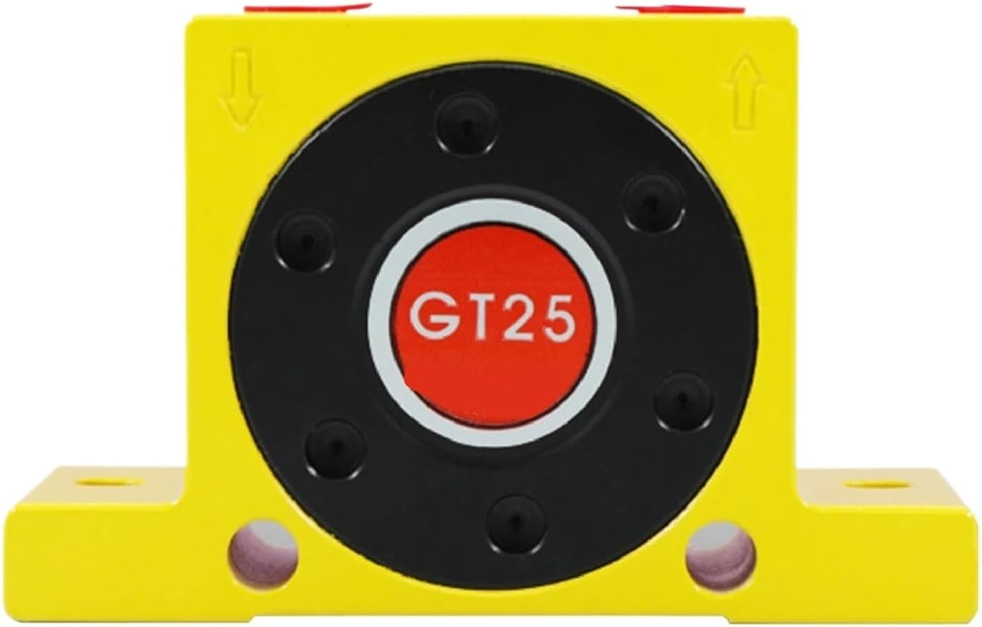 1pc GT Series Pneumatic Turbine Vibrator Air Operated Vibrator for Hopper Silo Flow Aid GT4 GT6 GT8 GT10 GT16 Industrial Use(GT-4-Al Alloy,High Temp)