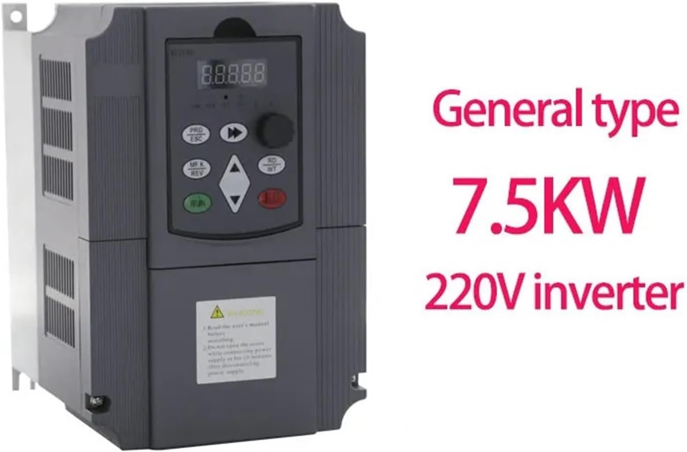1Pcs VFD 1.5kw 2.2KW 4kw 5.5kw 7.5kw 11kw Inverter AC Frequency Inverter 1 Phase 220V Input to 3 Phase 220V/380V Output for Motor(15KW-20HP,Three-Phase 380V)