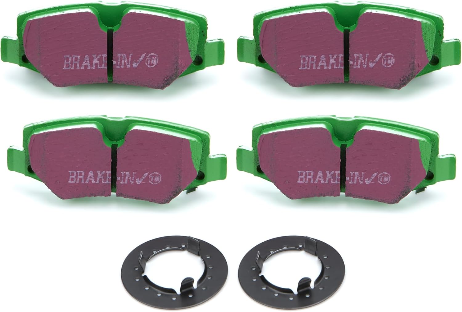 EBC Brakes DP61799 6000 Series Greenstuff Truck and SUV Rear Brake Pad