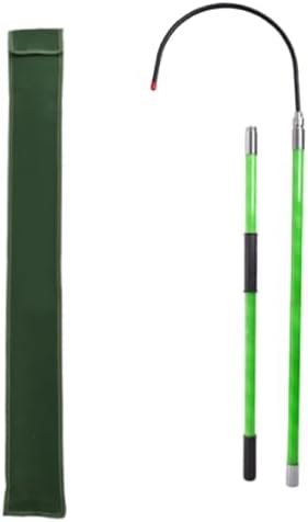 High Voltage Insulated Rescue Hook - Electrician Tools for Firefighting and Automotive Repair, 18 Inch Openings, Insulated Design(200cm)