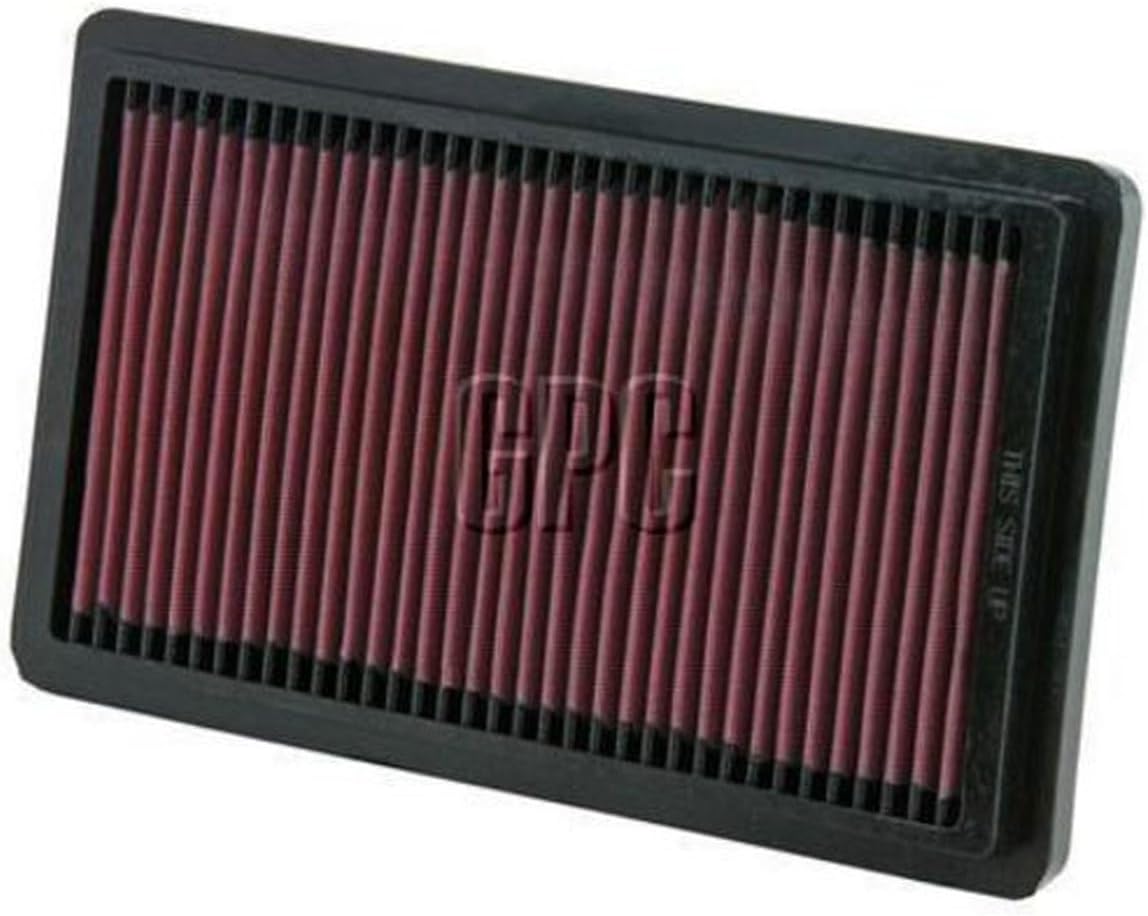 K&N Engine Air Filter: Increase Power & Acceleration, Washable, Replacement Car Air Filter: Compatible 1971-1992 BMW (M3, 635CSi, 316i, 535iS, 318i, 518i, 525i, 528i, 535i, 628CSi, M535i), 33-2005