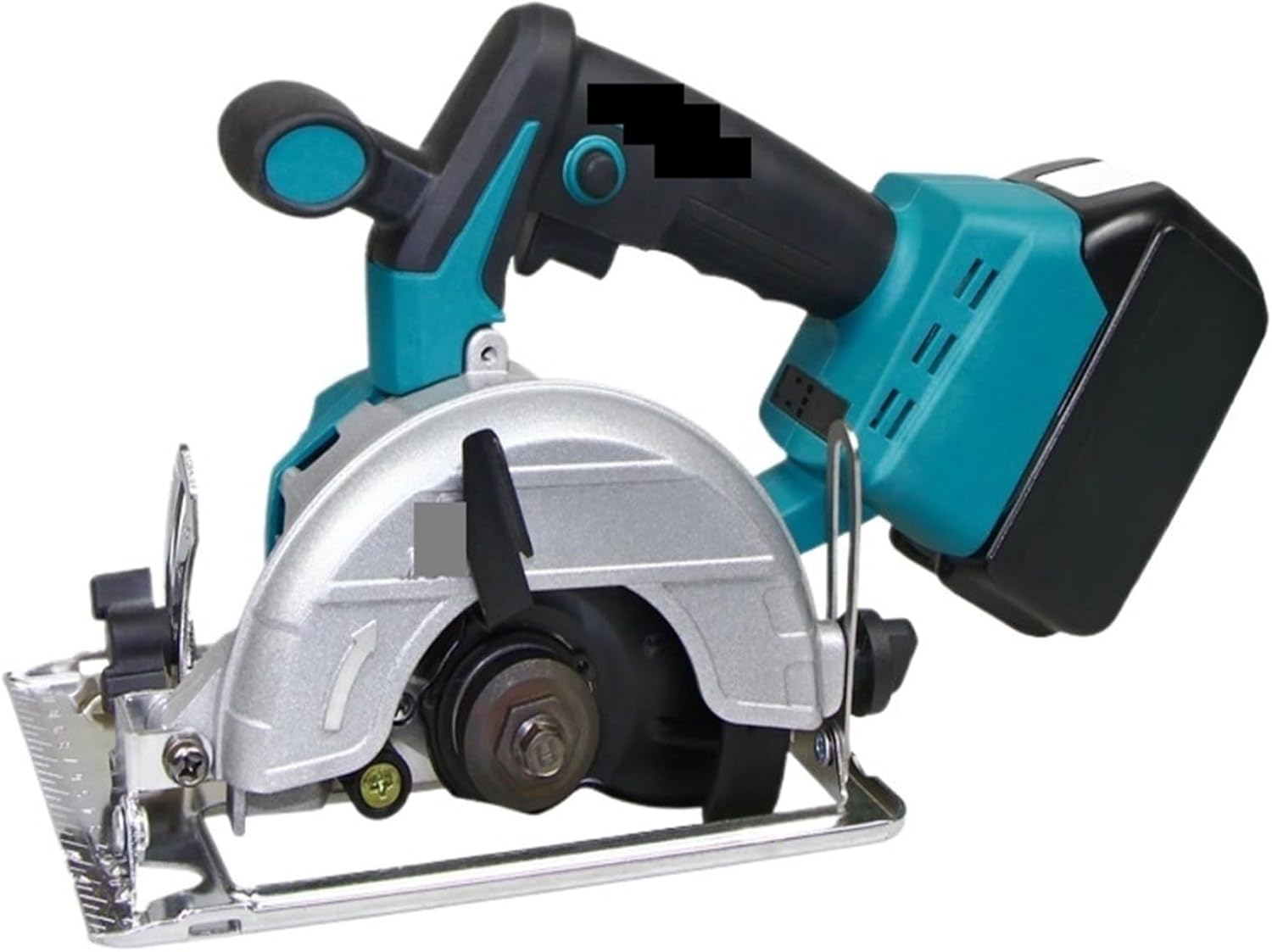 Mini Table Saw, 5 Inch Rechargeable Circular Saw Portable Cordless Electric Saw,for Wood, Plastic Cutting(Nose cone)