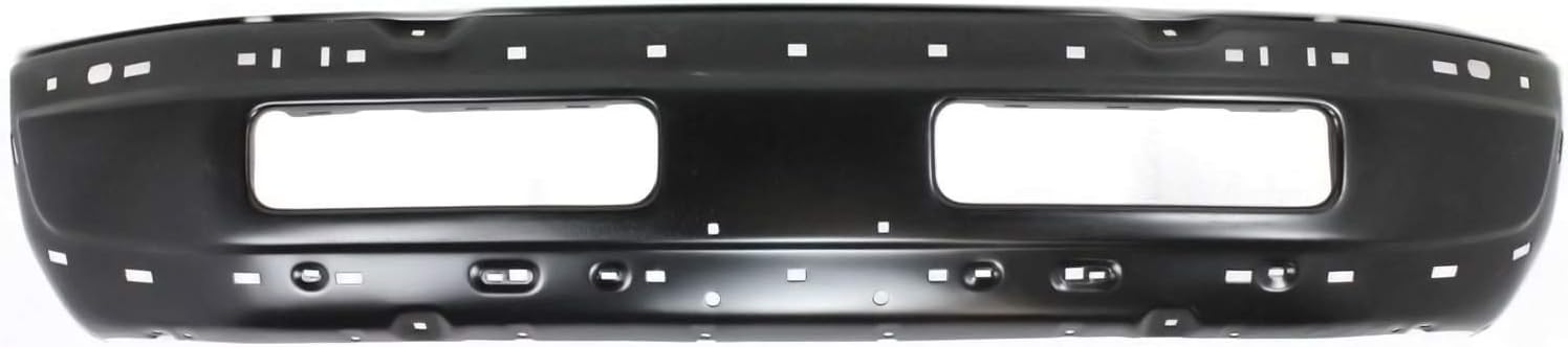 Evan Fischer Bumper for Dodge Ram 1500 2500 3500 1994-1995 Front Painted Black Steel Replaces # 5DY06PSJ 5011476AD CH1002173 CH1002259