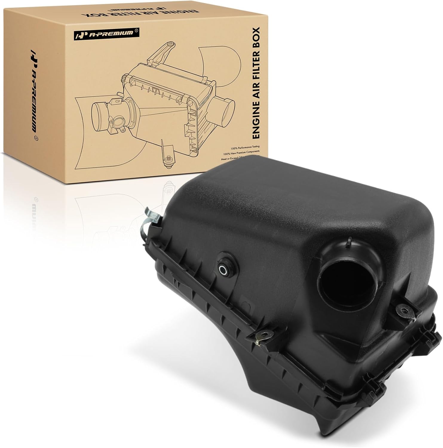 A-Premium Engine Air Filter Cleaner Box Housing Compatible with Toyota Camry 1997 1998 1999, 2.2L