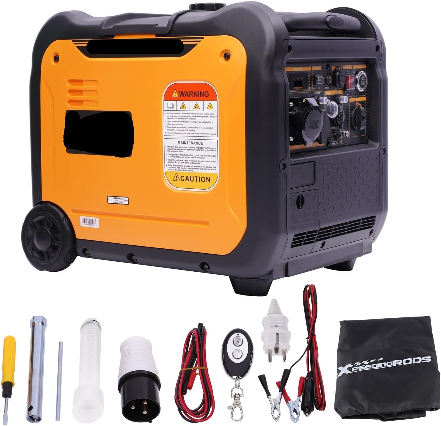 Inverter Generators 5KW 230V Electric Start Portable Generator 5.5KW Silent Generator Inverter Generator Set Electric Start