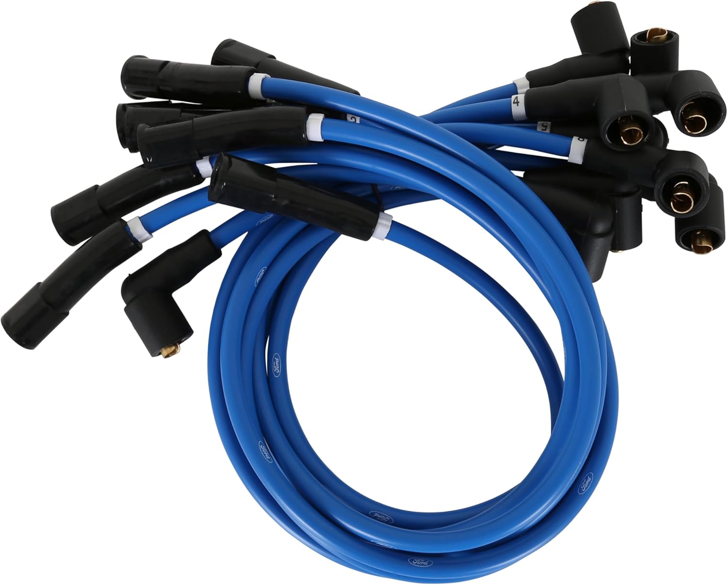 Scott Drake Classic - 360-390-428 8Mm Blue Ign Wires (C7OZ-12259-BL8)