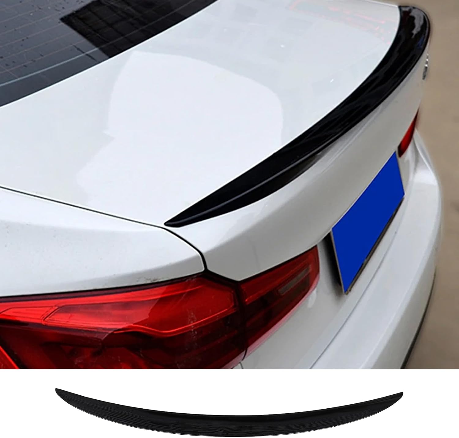 CHIESMA Rear Spoiler Wing for 2017-2023 BMW 5 Series Sedan 530i 520i 530i M5 540i G30 ABS Gloss Black Painted Rear Trunk Wing Spoiler Accessories Exterior