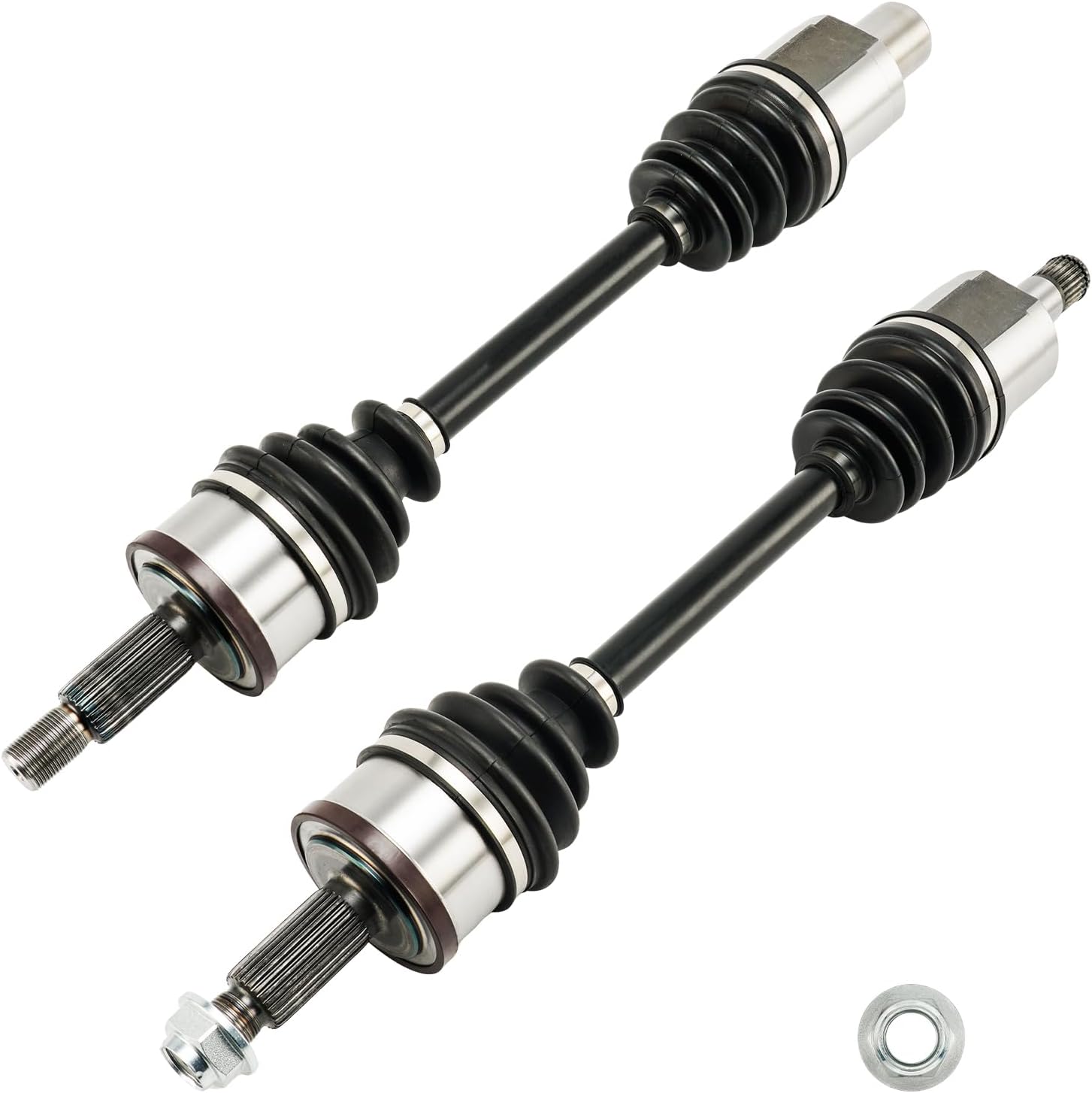 KAX 66-3557 66-3558 Front CV AXLE Fit for 2007-2023 Dodge Charger, 2005-2023 Chrysler 300, 2017-2023 Dodge Challenger, 2005-2008 Dodge Magnum CV Joint Shaft