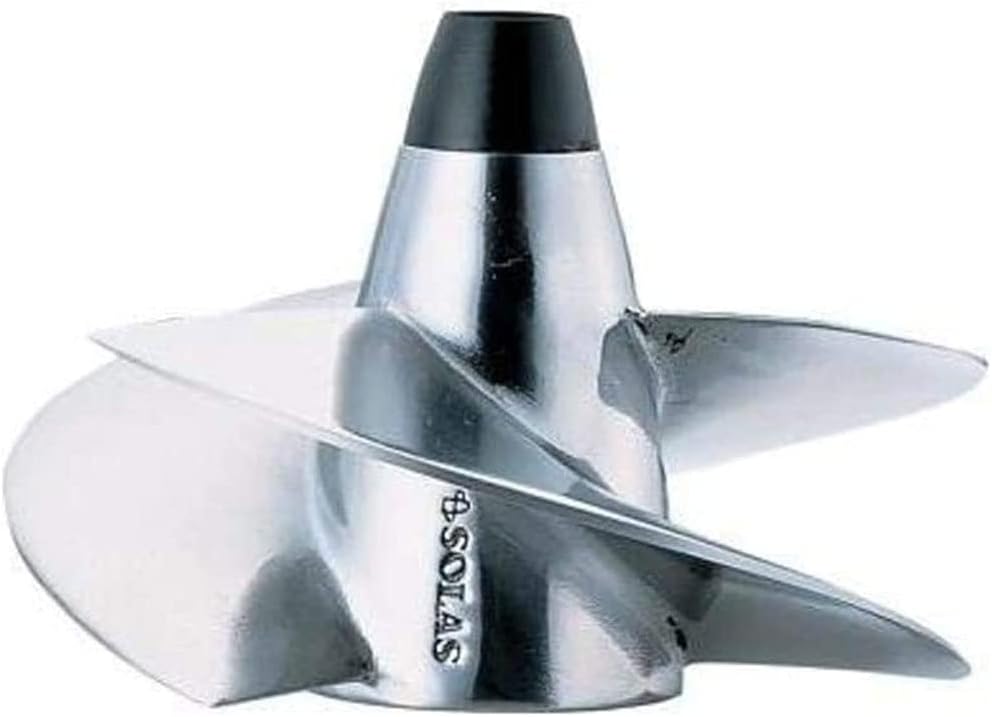 SOLAS ST-CD-15/20 Concord 3-Blade Impeller for Select Sea-Doo PWC/Jetboat with 155.5mm Pump Diameter, Black