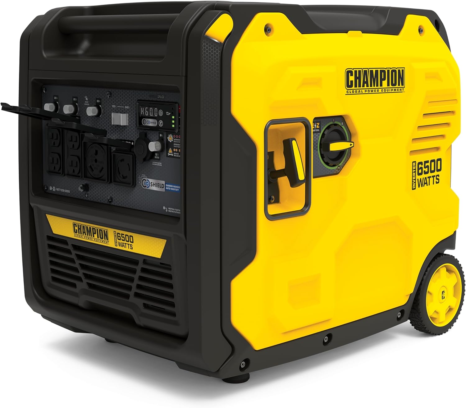Champion Power Equipment 6500-Watt RV Ready Portable Inverter Generator with Quiet Technology and CO Shield®