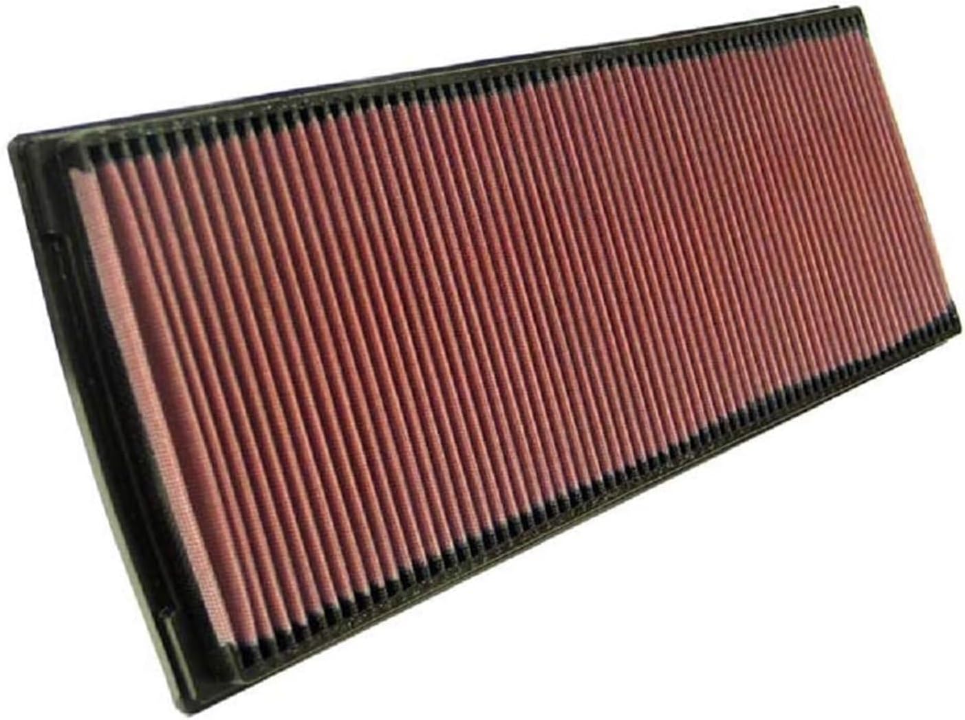 K&N Engine Air Filter: Increase Power & Acceleration, Washable, Premium, Replacement Car Air Filter: Compatible with 1991-1995 PORSCHE (968), 33-2722