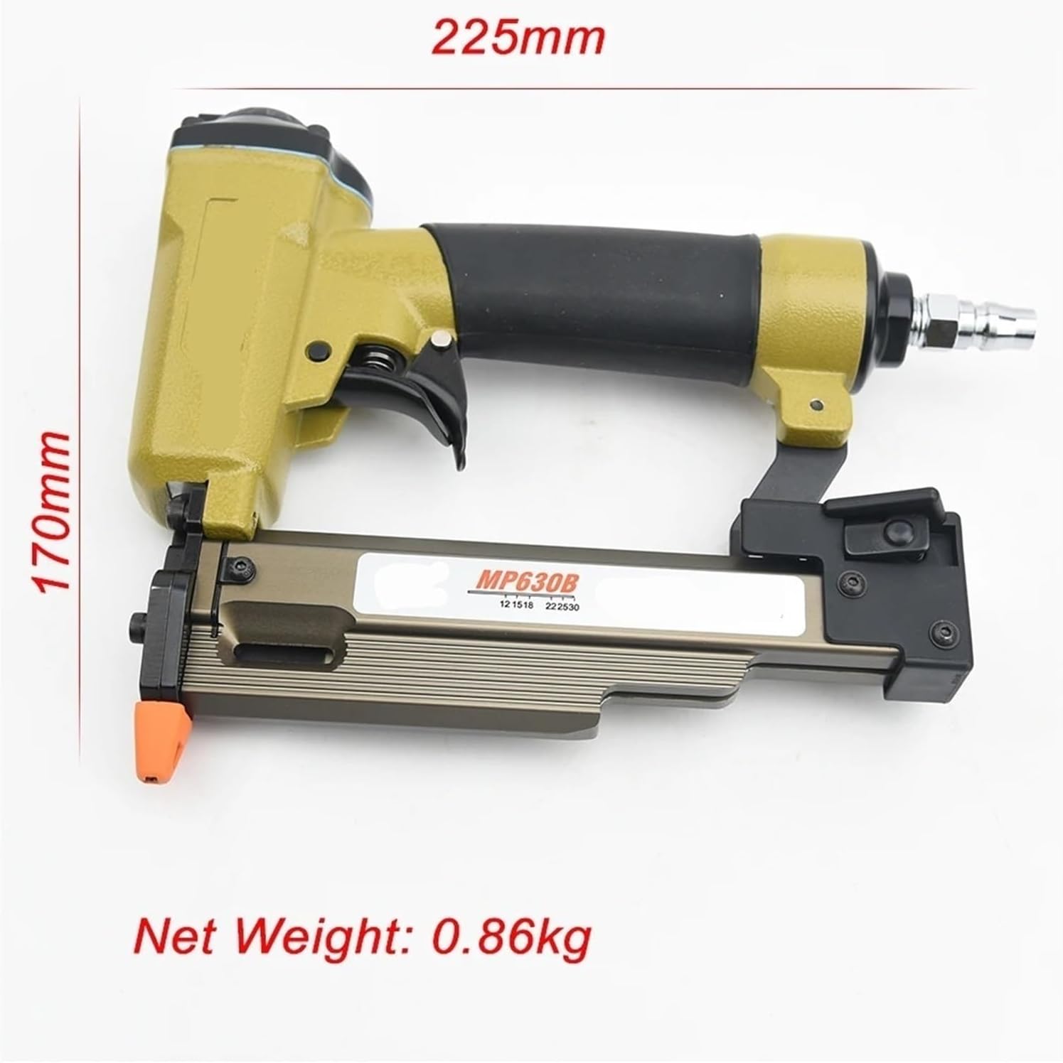 Pneumatic nail gun, MP630B 1 3/16