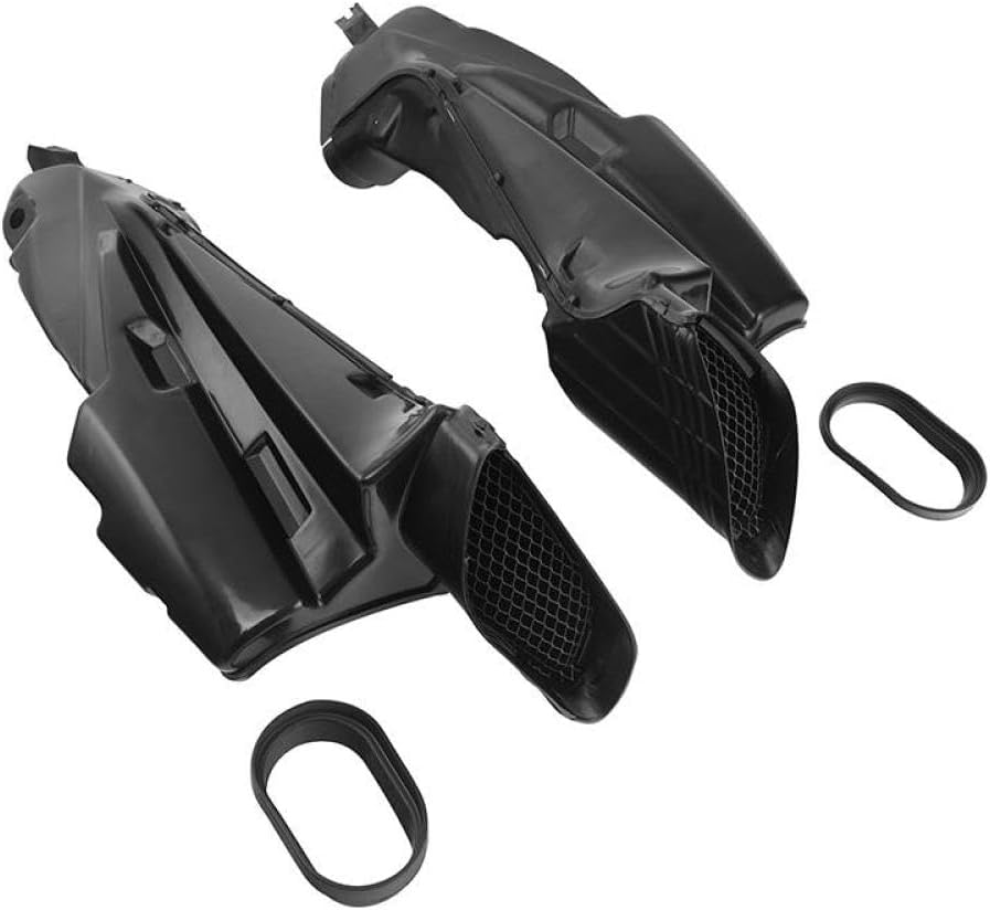 ABS Ram Air Intake Duct Tubes Compatible with GSXR600 GSX-R 750 Motorcycles 2006 2007 06 07 Models