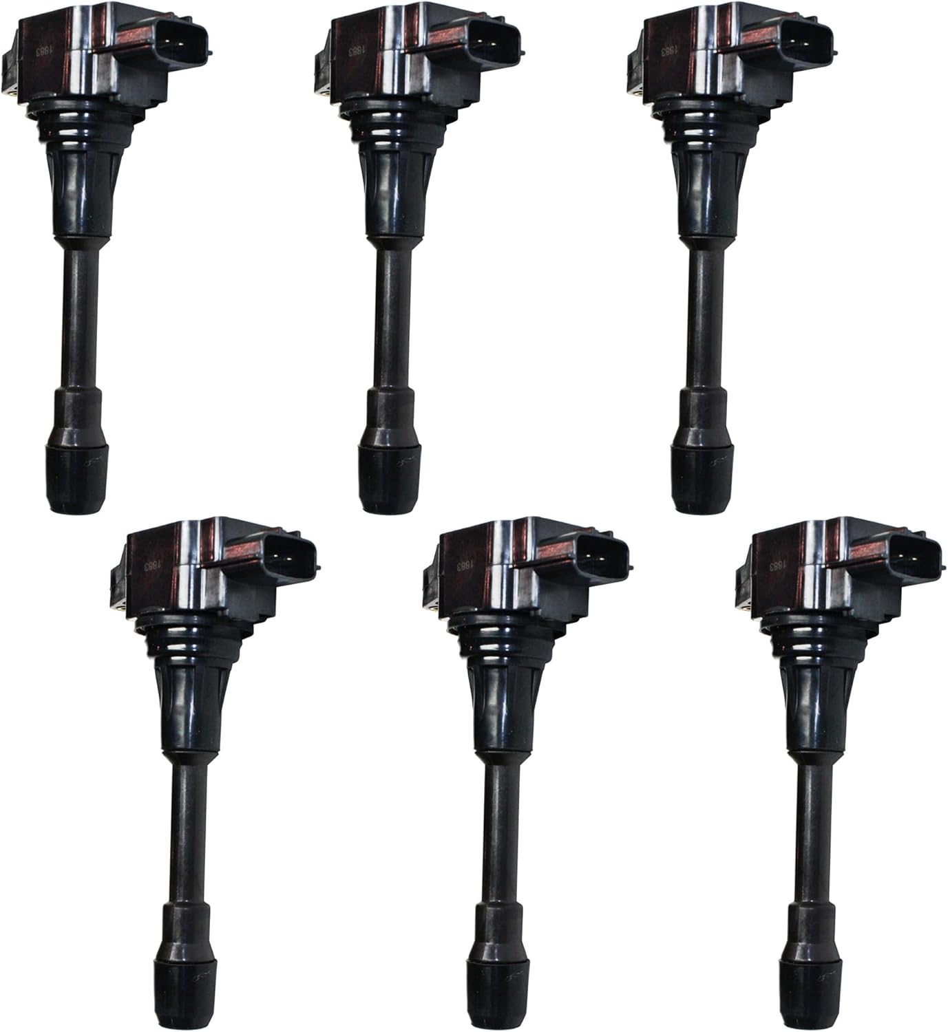 JC Whitney Ignition Coil SET Compatible with Nissan Altima 2007-2018, Rogue 2008-2020, Frontier 2005-2020, 2022, Pathfinder 2014