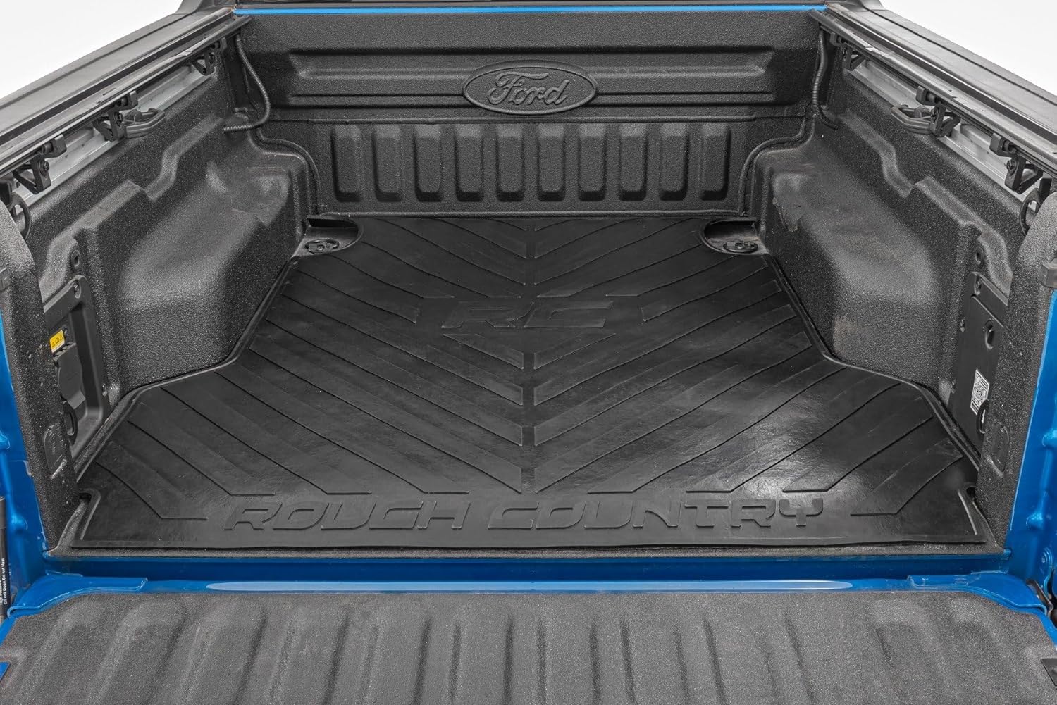 Rough Country Rubber Bed Mat for Ford Maverick (2022-2025) - Fits 4'6