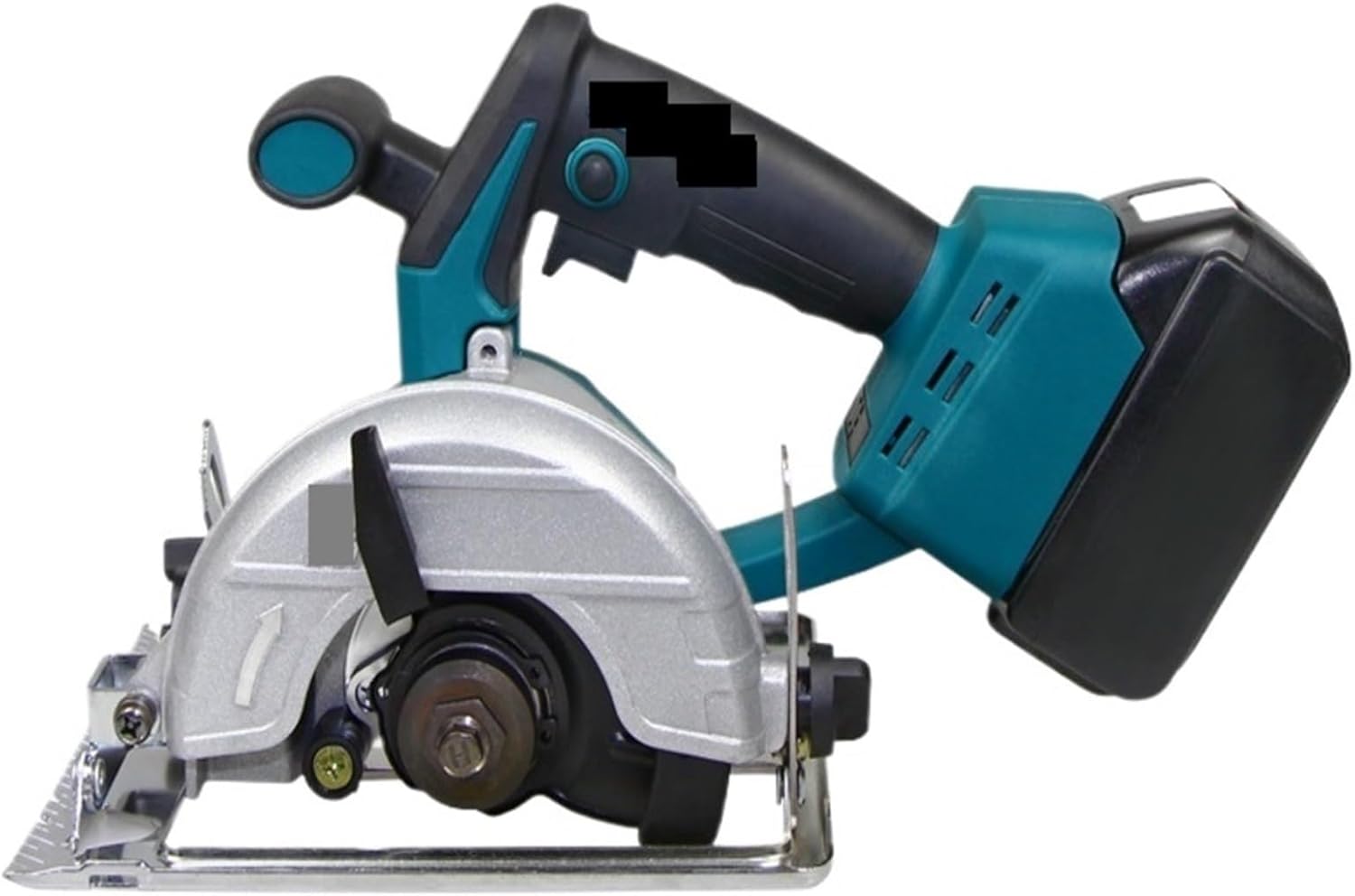 Mini Table Saw, 5 Inch Rechargeable Circular Saw Portable Cordless Electric Saw,for Wood, Plastic Cutting(Nose cone)