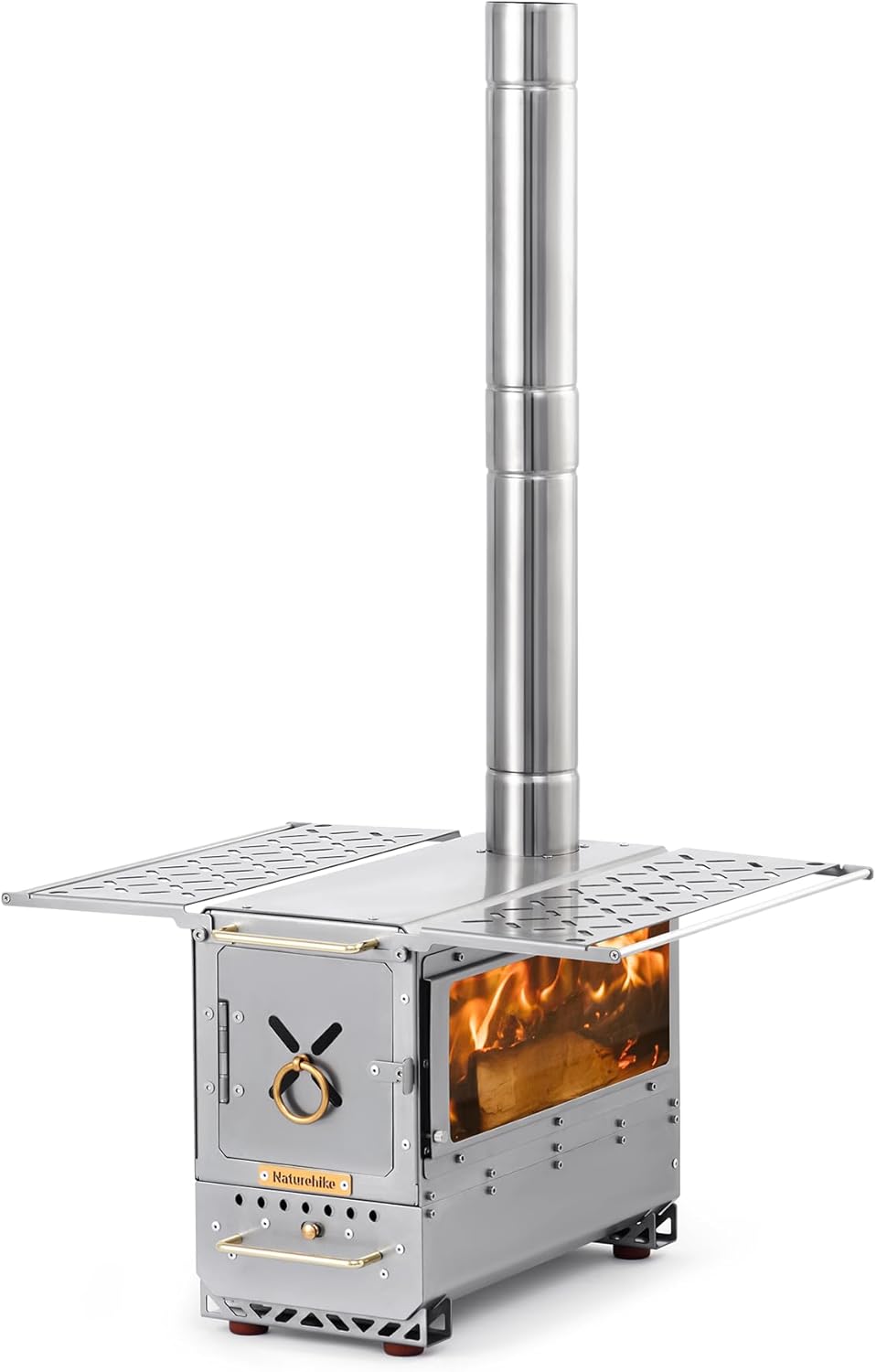 Naturehike Icefield Hot Tent Stove, Tabletop Camping Stove with 47.2